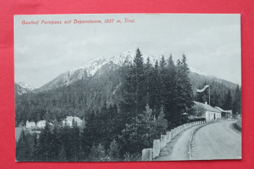 Postcard PC Fernpass / 1920-1930